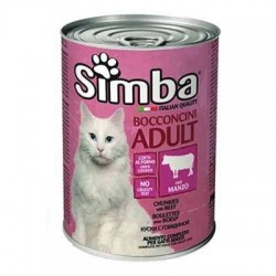 Simba Κονσέρβα Γάτας με Μοσχάρι 415g
