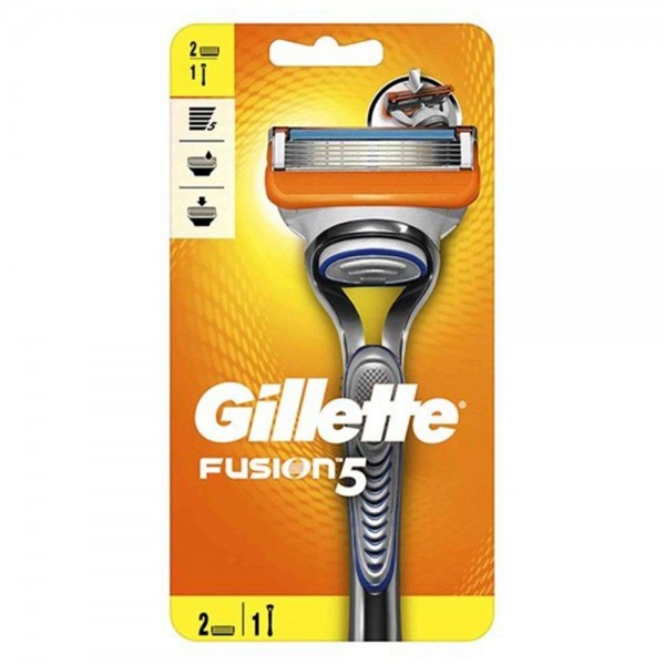 Gillette Fusion5 Ξυριστική Μηχανή + Ανταλλακτικές Λεπίδες 2 τμχ