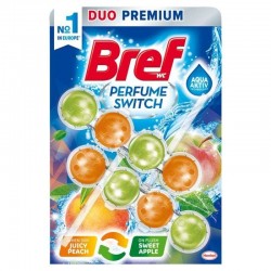 Bref Perfume Switch Με Άρωμα Ροδάκινο & Μήλο 2x50g