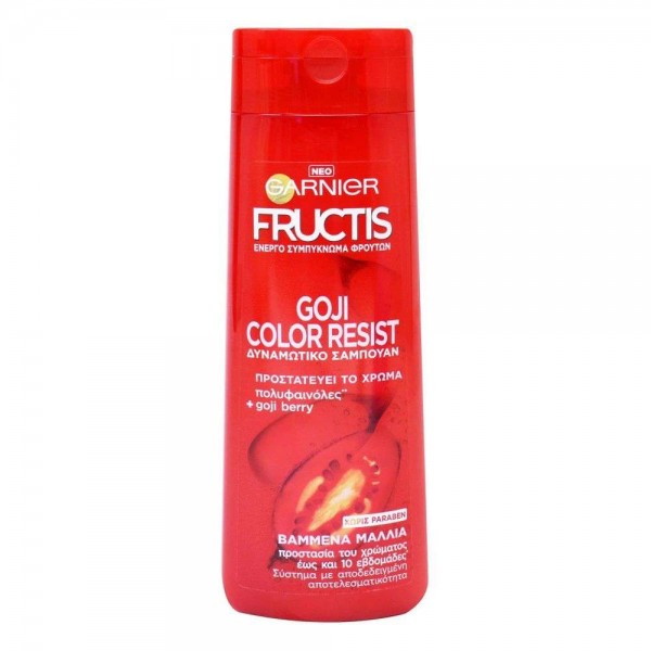 Garnier Fructis Goji Color Resist  Σαμπουάν Για Βαμμένα Μαλλιά 400ml