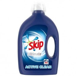 Skip Ultimate Active Clean Υγρό Πλυντηρίου 40μεζ.