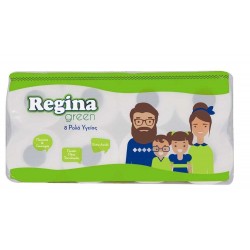 Regina Green Χαρτί Υγείας 8 ρολά 2φυλλα